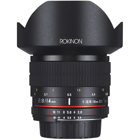 Rokinon 14mm f/2.8 ED AS IF UMC Lens for Nikon