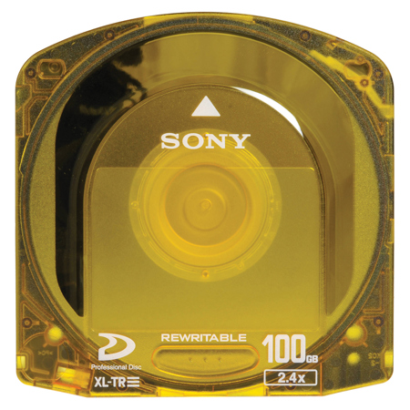 Sony Triple-Layer Pre-Formatted Rewritable XDCAM Professional Disc Media (100GB)(5 Pack)