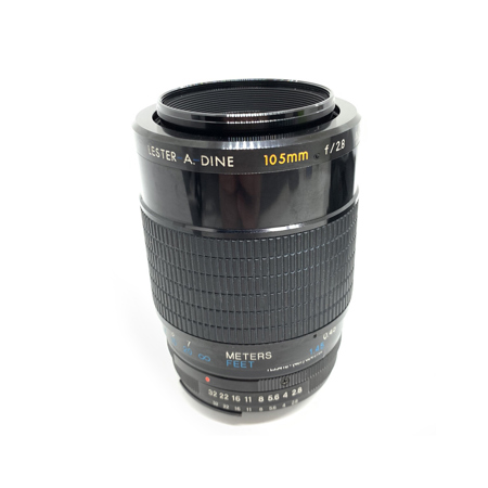 Lester A. Dine 105mm f/2.8 Manual Focus Macro Lens for Nikon F Mount