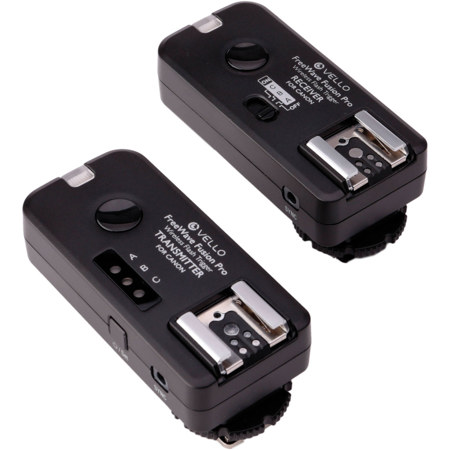 Vello FreeWave Fusion Pro Wireless Flash Trigger and Remote Control for Canon DSLRs
