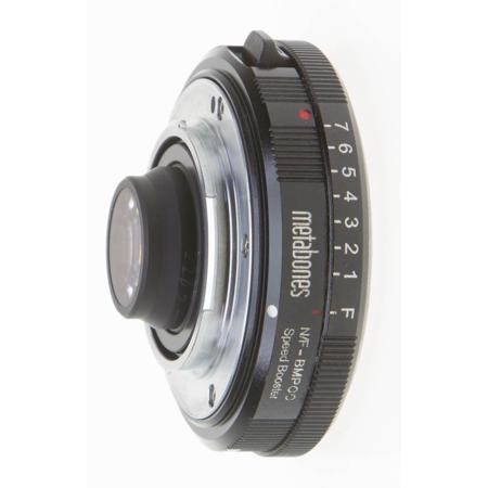Metabones Nikon G Lens to Blackmagic Pocket Cinema Camera with Micro 4/3 Mount Speed Booster No Foot