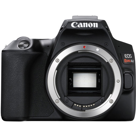 Canon EOS 250D (Rebel SL3) Digital SLR Camera, Black