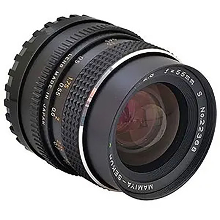 Mamiya 55mm f/2.8 Wide Angle Manual Focus Lens for 645