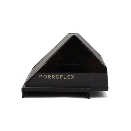 Mamiya TLR Porroflex Finder for C2, C3, C220, and C330, 2x Magnification of ground glass focusing screen, made by Nippon Kogaku (Nikon)