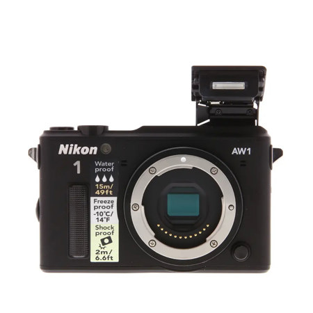 Nikon 1 AW1 Digital Camera Body, Black
