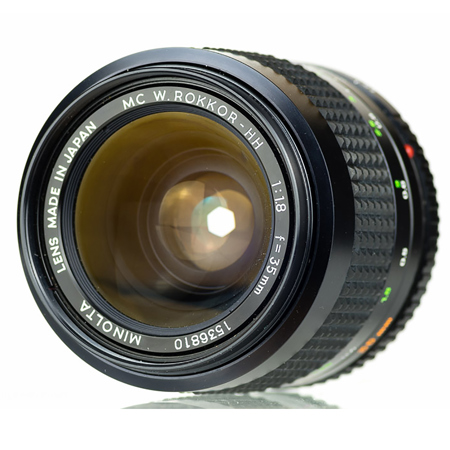 MINOLTA ROKKOR-X 35MM F1.8 MC W LENS