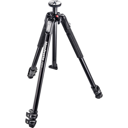 MANFROTTO BOGEN 190 MORE 3 SECTION ALUMINUM TRIPOD