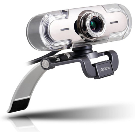 papalook Webcam 1080P Full HD PC Skype Camera, PA452 Web Cam with Microphone, Video Calling and Recording for Computer Laptop Desktop, Plug and Play USB Camera
