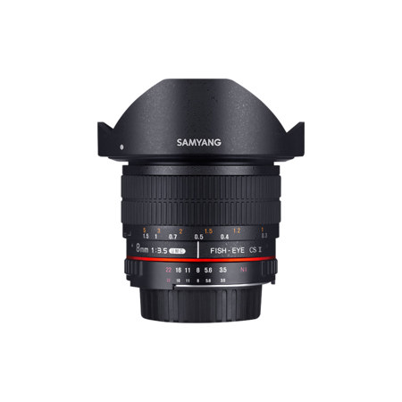 Samyang 8mm F/3.5 UMC CS II Fisheye Lens f/ Canon EOS