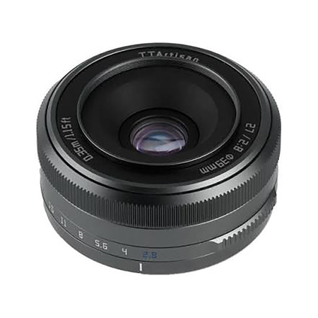 TTArtisan 27mm f/2.8 Lens (FUJIFILM X, Titanium)