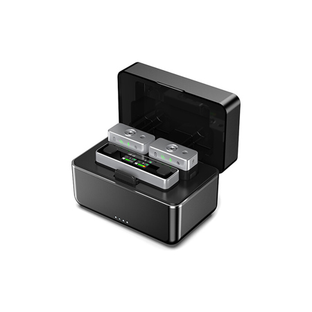 Ulanzi AM18 U-Mic 2-Person Wireless Microphone System for Cameras and Mobile Devices (2.4 GHz)