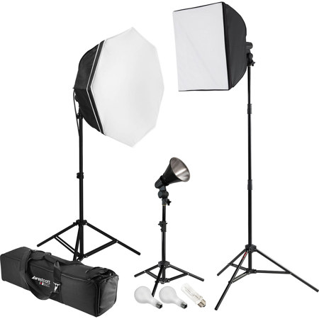 Westcott uLite 3-Light 1100W Tungsten Kit