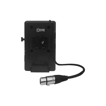 Core SWX VoltBridge V-Mount Plate with 4-Pin XLR and 2 Powertaps for LED Panels and iOS/Android