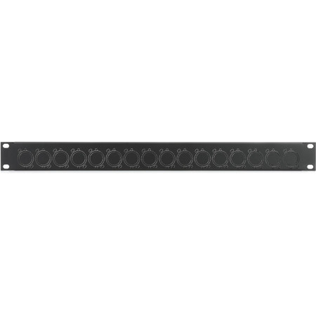 Middle Atlantic UNI-1 Universal Knockout Panel - 1 Rack Space