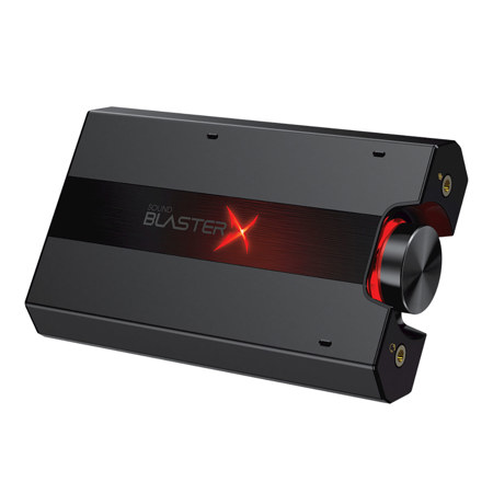 Creative Sound BlasterX G5 7.1 Headphone Surround HD Audio External Sound Card with Headphone Amplifier for Windows PC/ Mac/ PS4/ and Other Consoles
