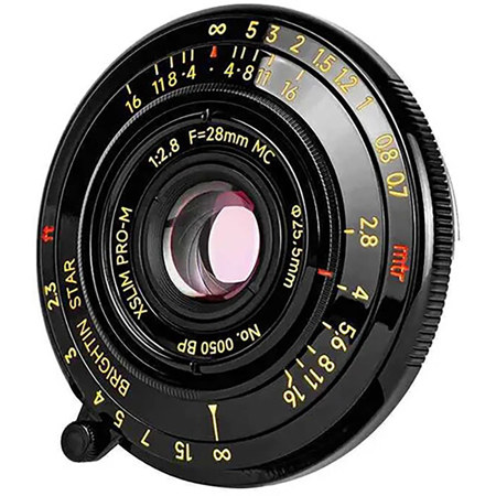 USED Brightin Star 28mm f2.8 Full Frame Lens Black Lacquer Ultra