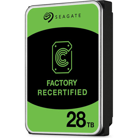 Seagate Exos ST28000NM000C 28TB 7.2K RPM SATA 6Gb/s 512e CMR 3.5in Hard Drive