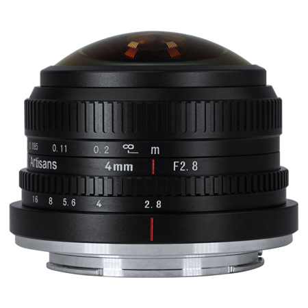 7Artisans 4mm f/2.8 Circular Fisheye Lens for FUJIFILM X