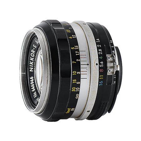 Nikon 50mm f/1.4 Non-AI Lens, Late, Converted to AI