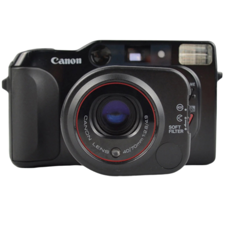 Canon Sure Shot Tele Compact Point and Shoot 35mm Camera with 40-70mm Zoom Lens