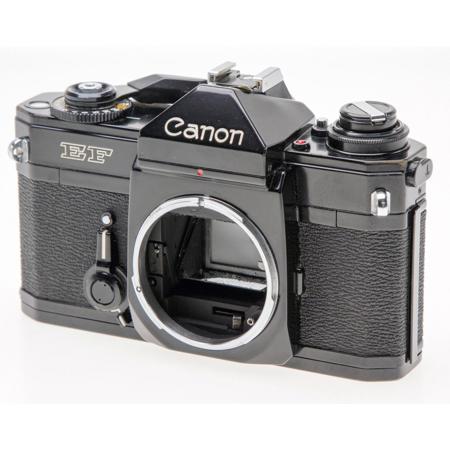 Canon-EF Black SLR Manual Focus Camera Body