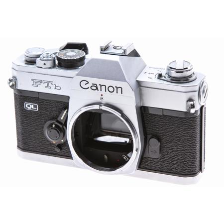 Canon FTB-QL Chrome Manual Focus SLR Camera Body