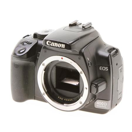 Canon EOS Digital Rebel 400D (XTi) 10.1 Megapixel SLR Black Body