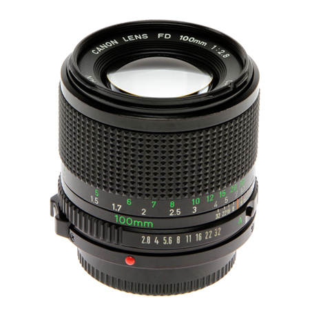 Canon FD 100mm f/2.8 Telephoto Manual Focus Lens