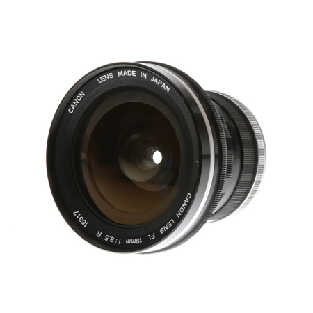 USED Canon FL 19mm F/3.5 R Breech Mount Lens *77