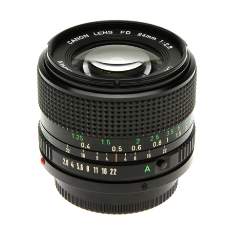 Canon FD 24mm F/2.8 Bayonet Mount Lens