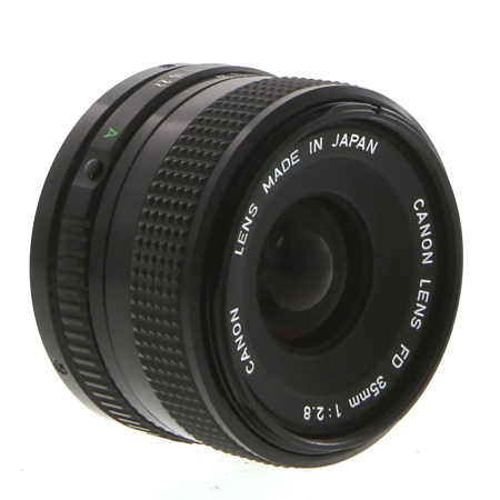 Canon FD 35mm f/2.8 Bayonet-mount Manual Focus Lens