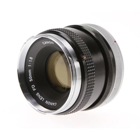 Canon FD 50mm f/1.8 Breech-mount Lens