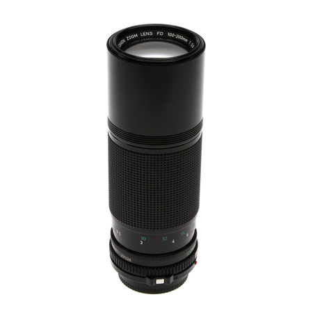 Canon Manual Focus 100-200mm F/5.6 Zoom Bay Lens *52mm