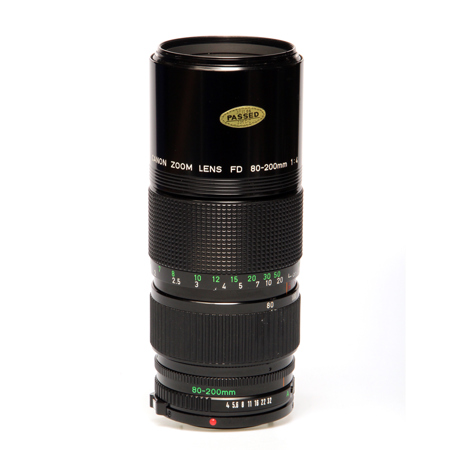 Canon FD 80-200mm F/4.0 Lens *58