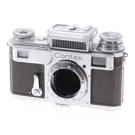 Contax III 35mm Rangefinder Camera Body, Chrome