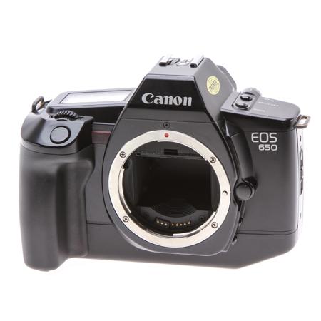 Canon EOS-650 Auto Focus SLR Camera Body, Black