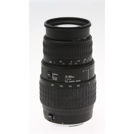Sigma 70-300mm F/4-5.6 DL Macro Super Lens for Canon EOS