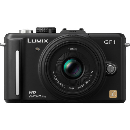 Panasonic DMC-GF1 Micro Four Thirds Digital SLR, Black