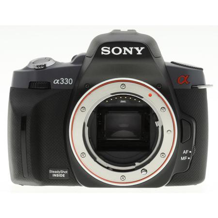 Sony A330 Digital SLR Camera, Black