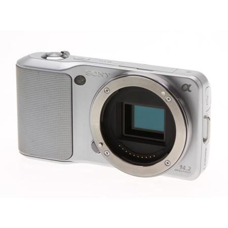 Sony Alpha NEX-3 Interchangeable Lens Digital Camera, Silver