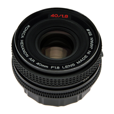 Konica Hexanon 40mm F/1.8 Lens *55