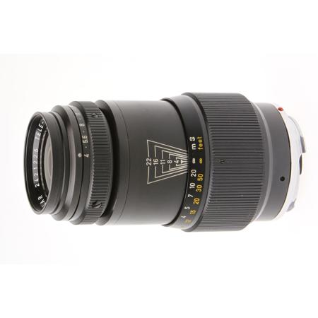 USED Leica 135mm F/4 Tele Elmar Lens (Version 1), Black, Made in