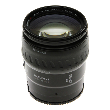 Minolta 28-105mm F/3.5-4.5 ""XI"" Auto Focus Lens *62