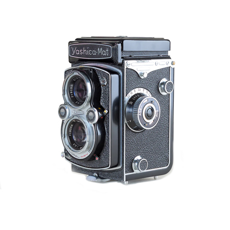 Yashica Mat-124 TLR Camera w/80mm F/3.5 Twin Lens