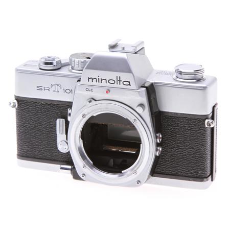 Minolta SRT-101 Chrome SLR Camera Body