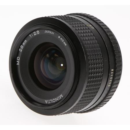 Minolta 28mm f/2.8 MD Manual Focus Lens