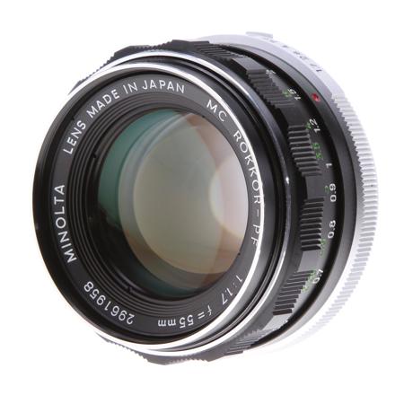 Minolta MC Rokkor PF 55mm F/1.7 Lens *55mm
