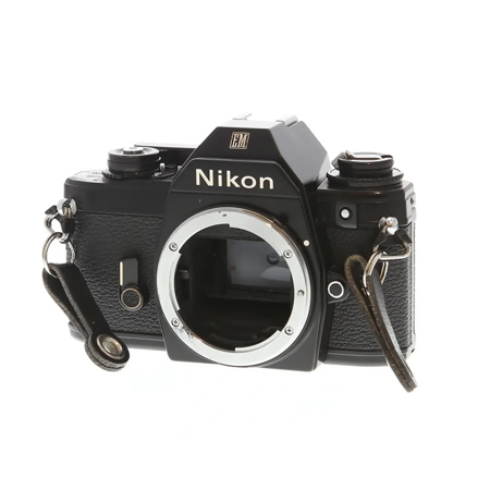 Nikon EM Black SLR Manual Focus Camera Body