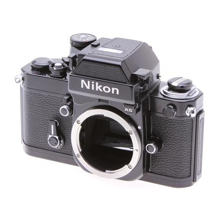 Nikon F2 AS Photomic Black Camera w/DP-12 finder