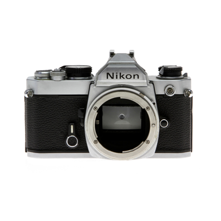 Nikon FM 35mm SLR Film Camera Body, Chrome